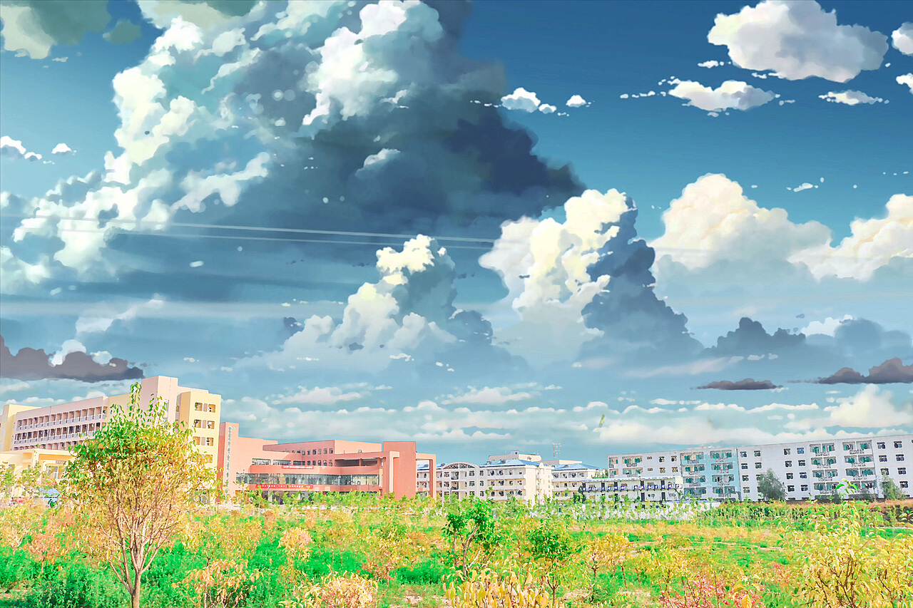 中北大學(xué)動(dòng)漫設(shè)計(jì) 天空為幕，創(chuàng)意翱翔